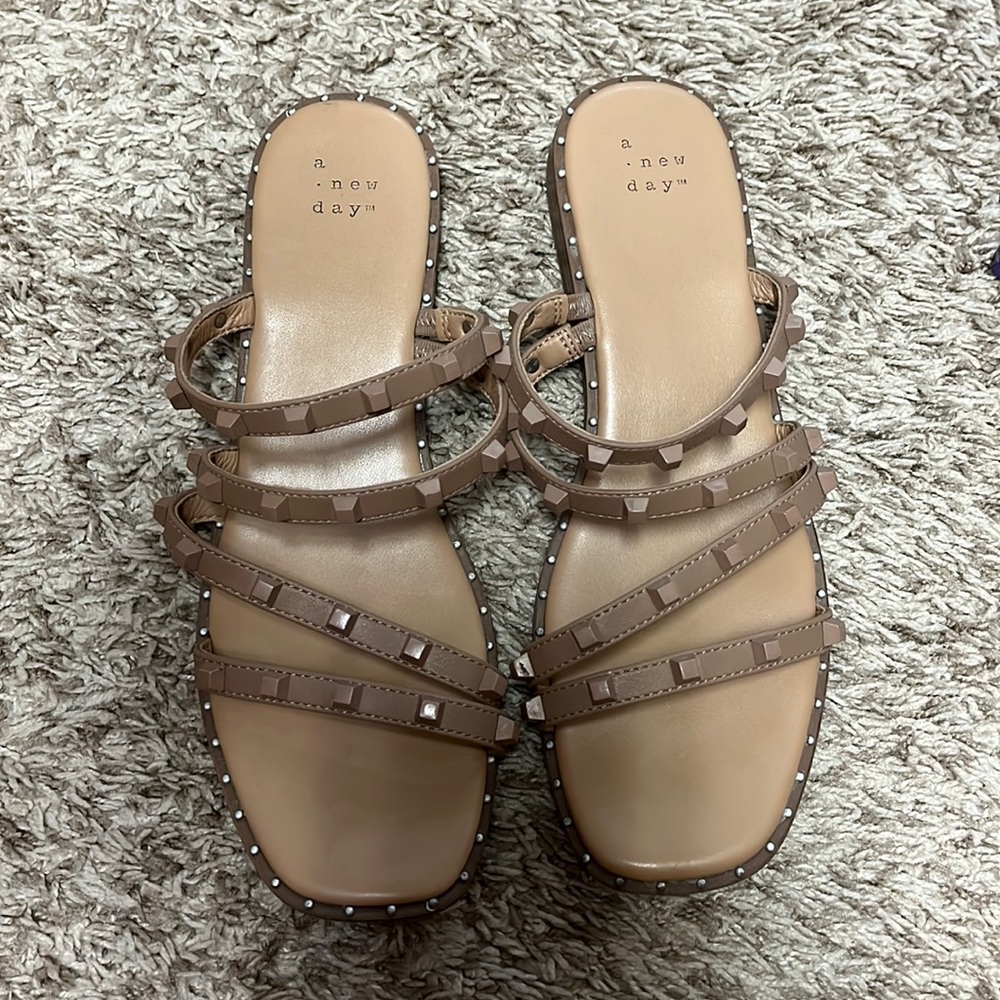 Studded sandals